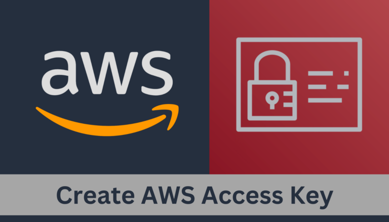 How to create aws access key for AWS CLI