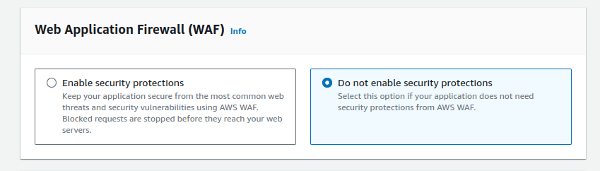 AWS WAF for CloudFront