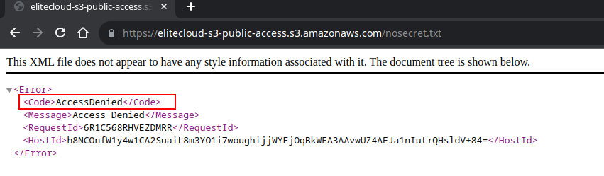 Access Denied Page 