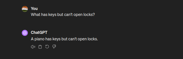 Riddles ChatGPT 4