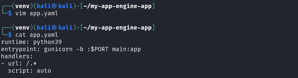 Writing yaml