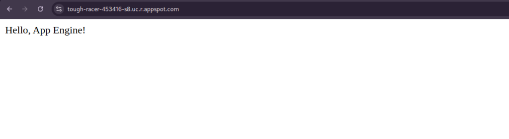 Successful installation of app