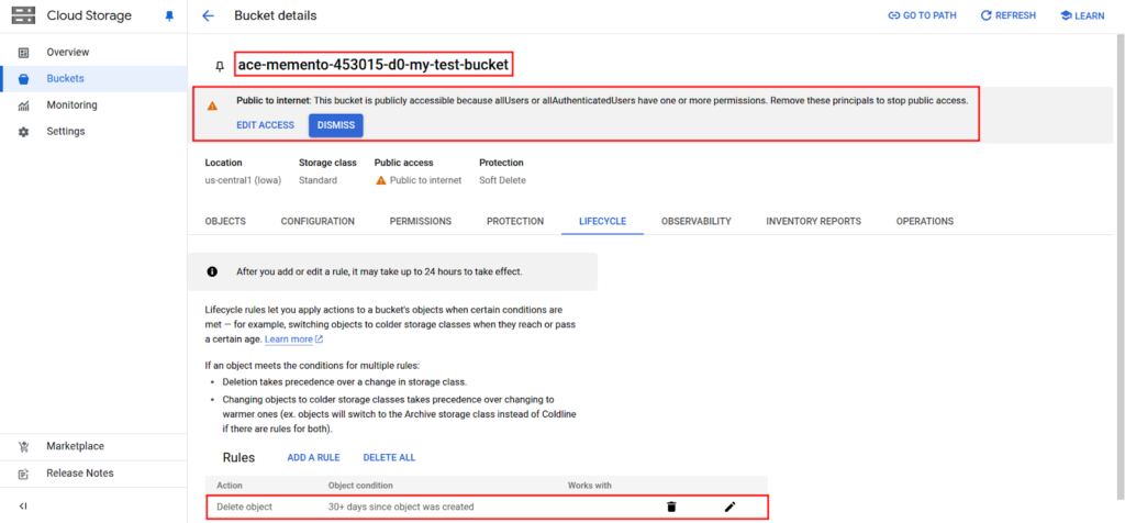 Google Cloud Storage