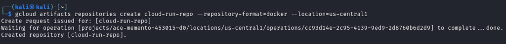 Enabling Artifact Registry