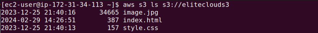 Reading into a specific S3 bucket