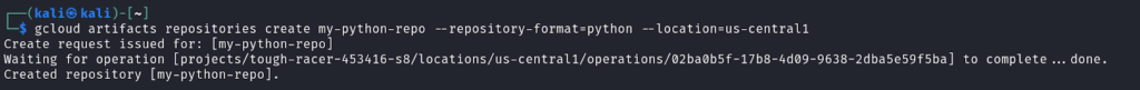 Creating a python repository