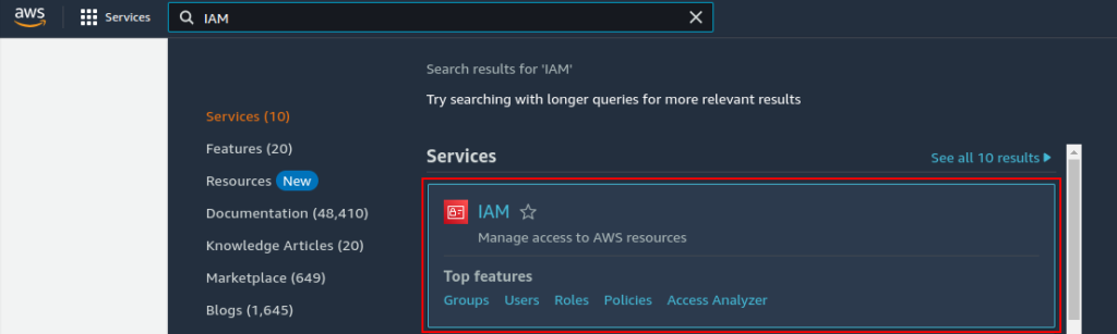 AWS IAM