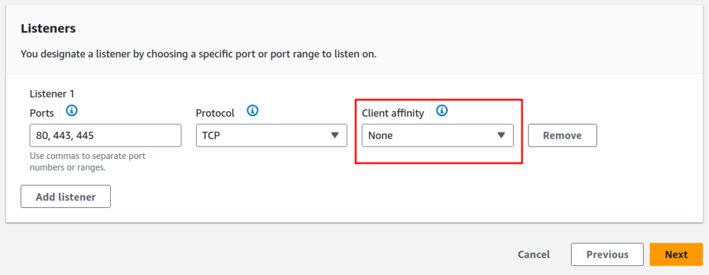 AWS Global Accelerator: Step 3
