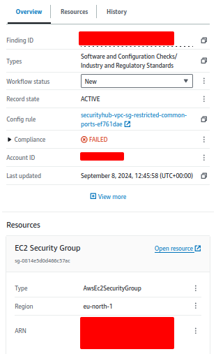 AWS Security Hub: Analyzing findings 
