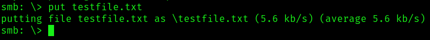 Uploading a file