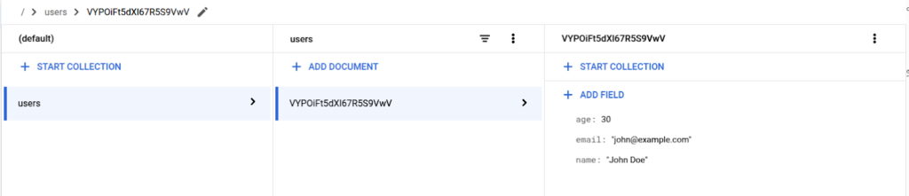 And nosql db is ready