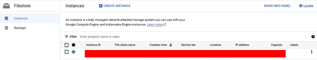 File store is ready