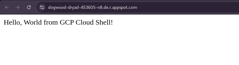 Successful render of website