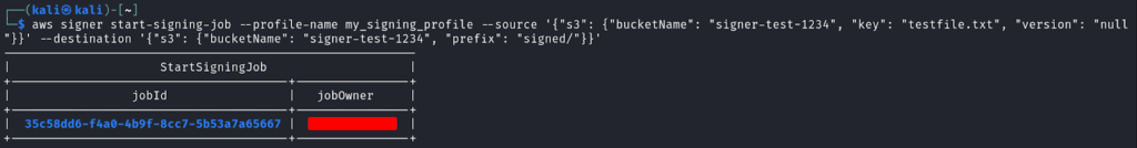 Getting Started with AWS Signer_ A Hands-on Guide Elite Cloud_005 | Elite Cloud Initiating the signing job