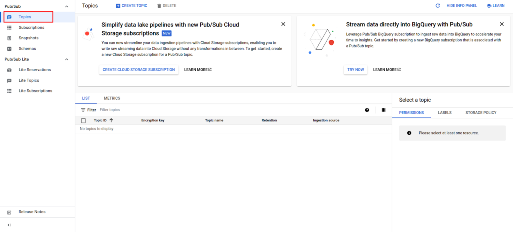Google Cloud Pub_Sub_ Scalable Messaging for Event-Driven Systems Elite Cloud_001 | Elite Cloud Creating a pub/sub topic