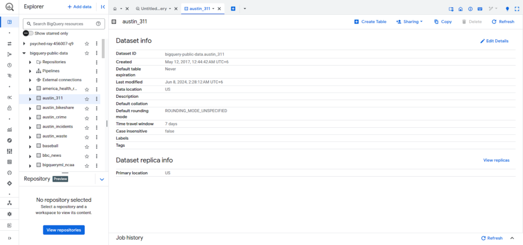 Understanding Google BigQuery_ Serverless Data Analytics at Scale Elite Cloud_005 | Elite Cloud Inspecting the table