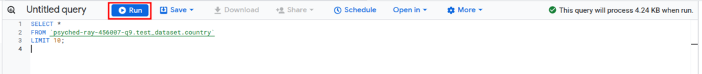 Understanding Google BigQuery_ Serverless Data Analytics at Scale Elite Cloud_015 | Elite Cloud Querying the custom table